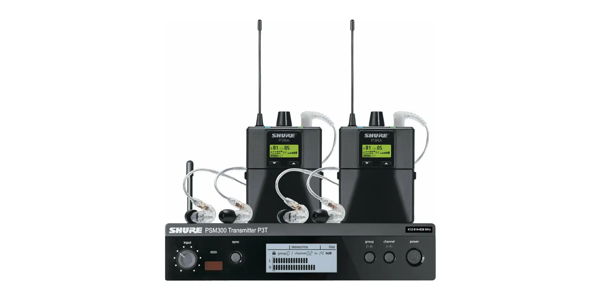 In-ears para aluguer