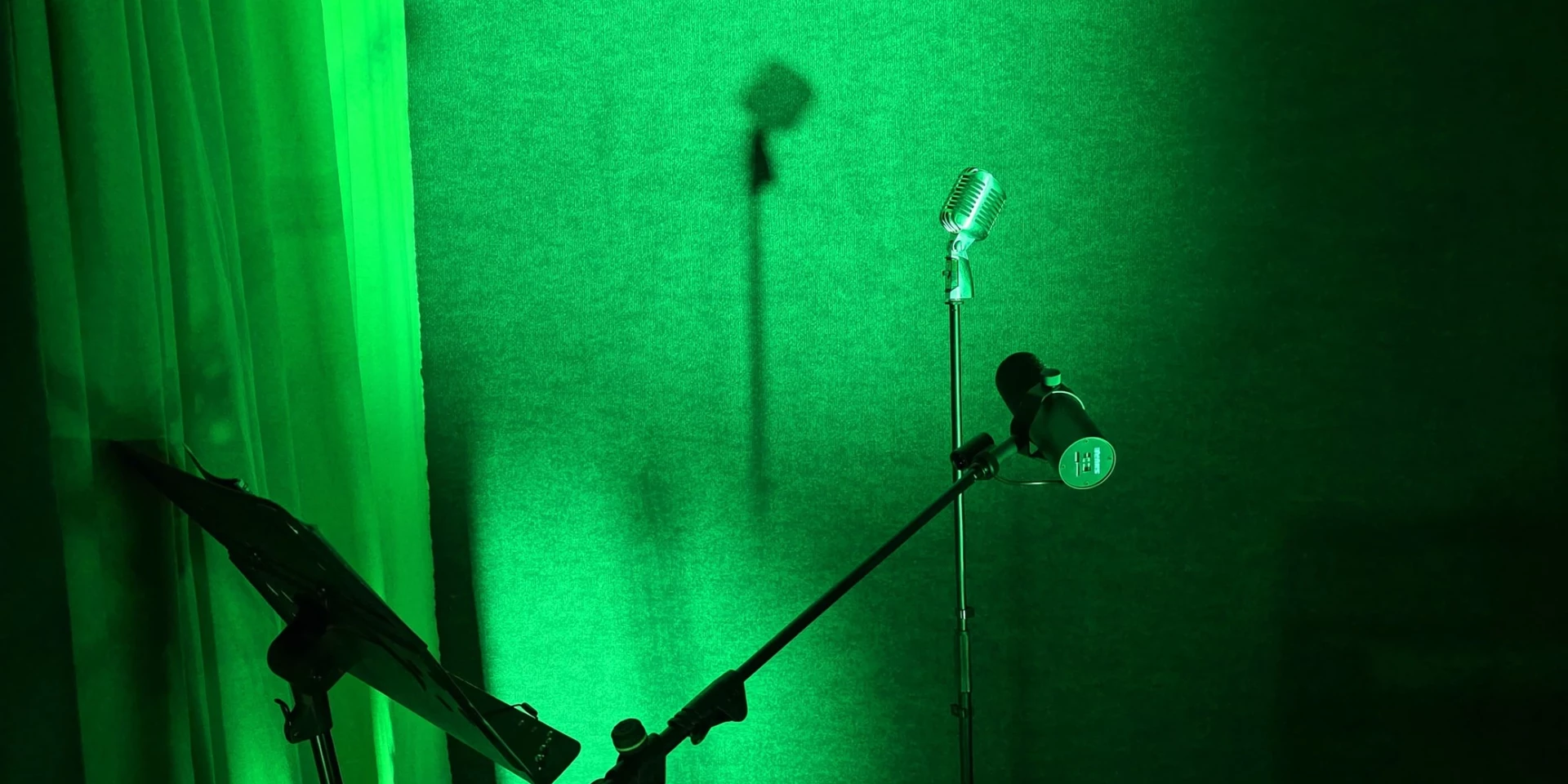Sala Verde -Ambiente e detalhes acústicos