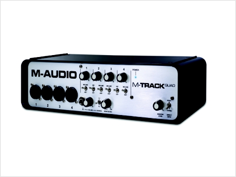 Interface audio M-Audio M-Track Quad 